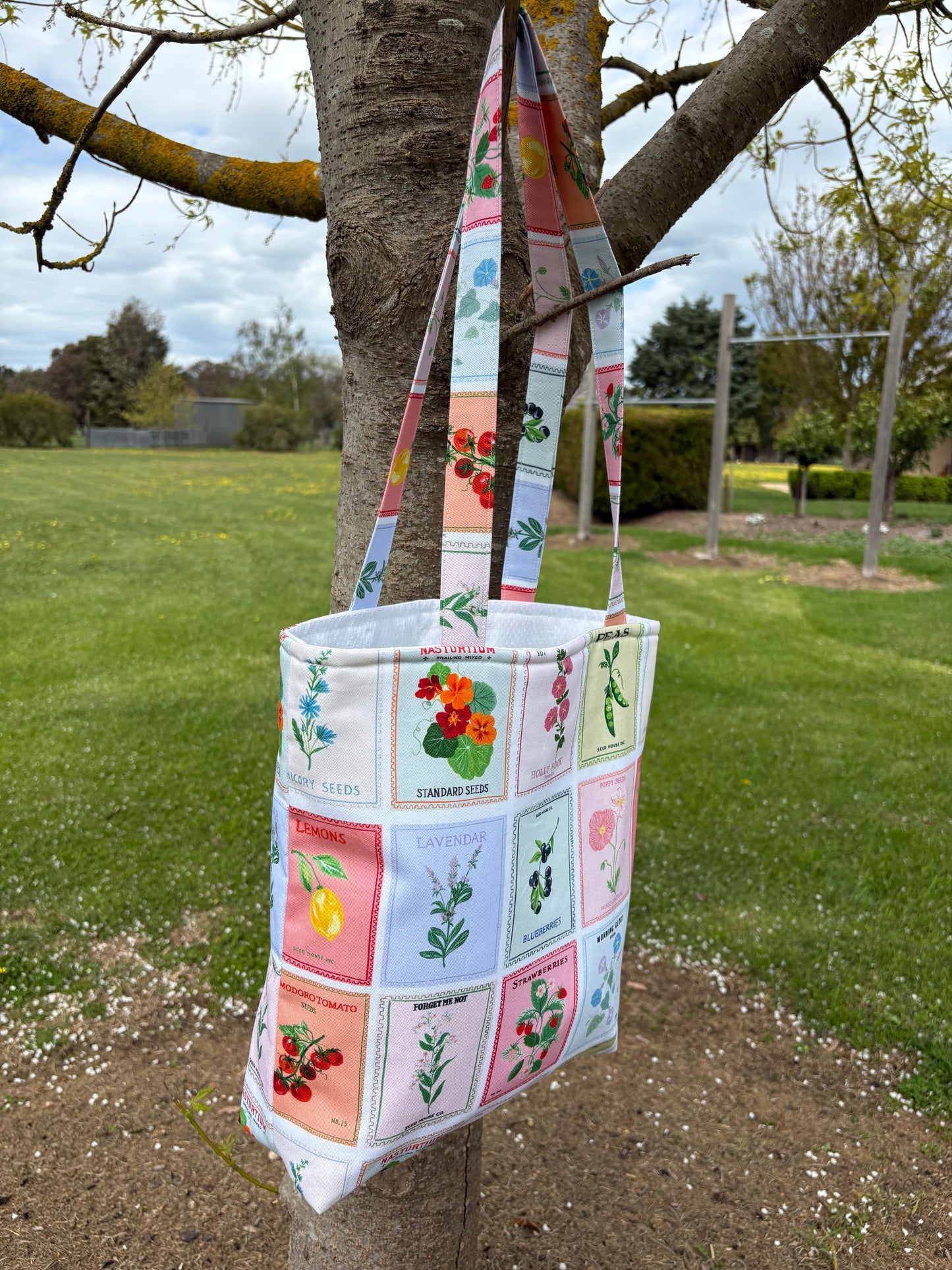 My seedlings tote