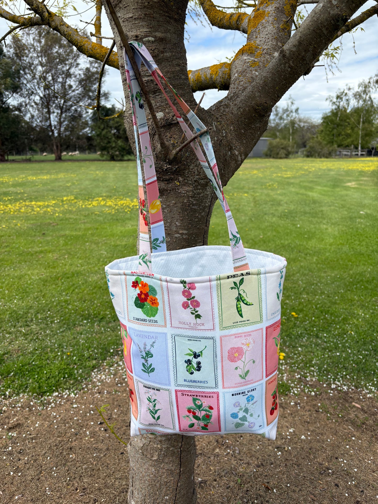 My seedlings tote