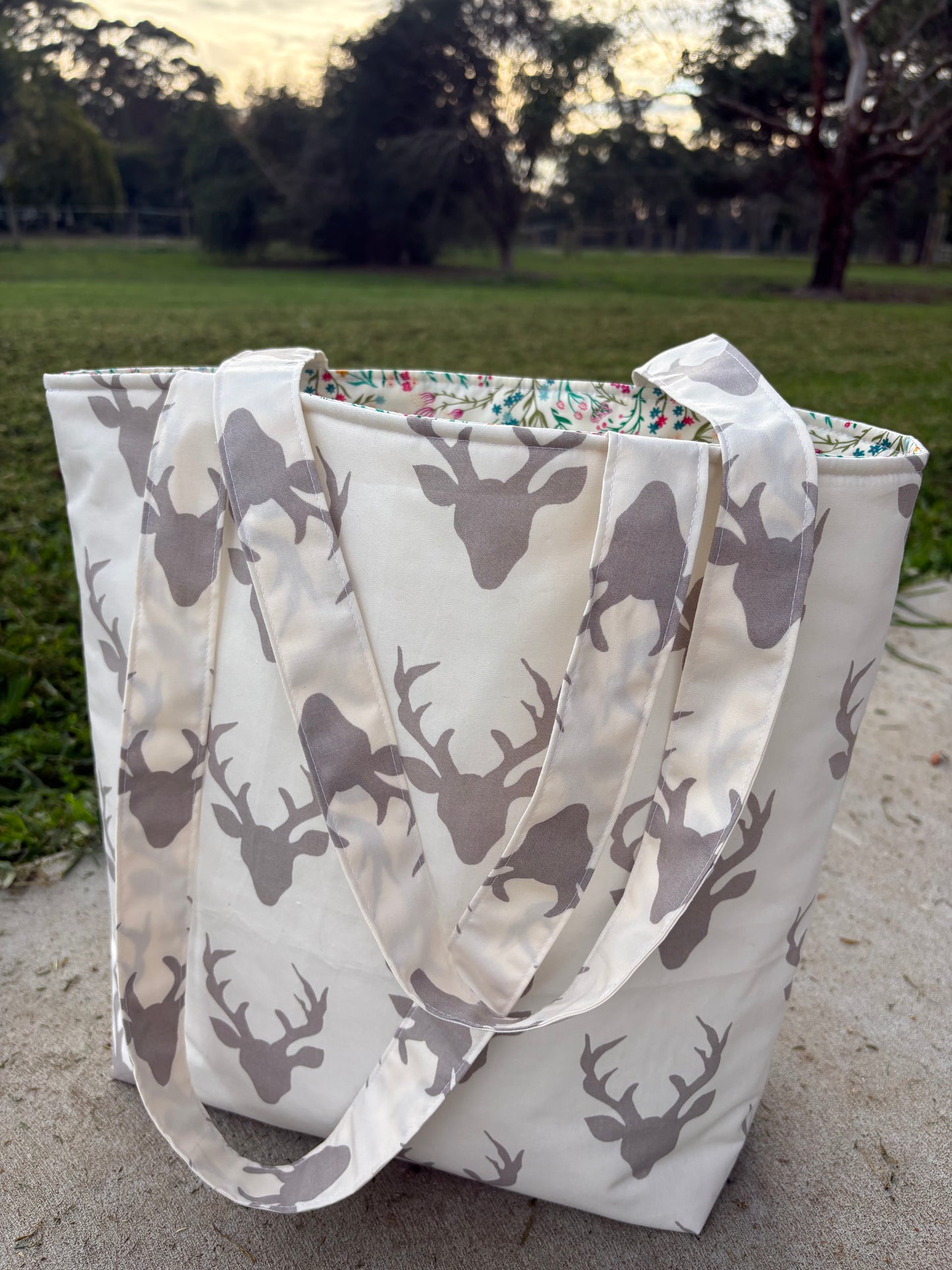 Wild and free tote